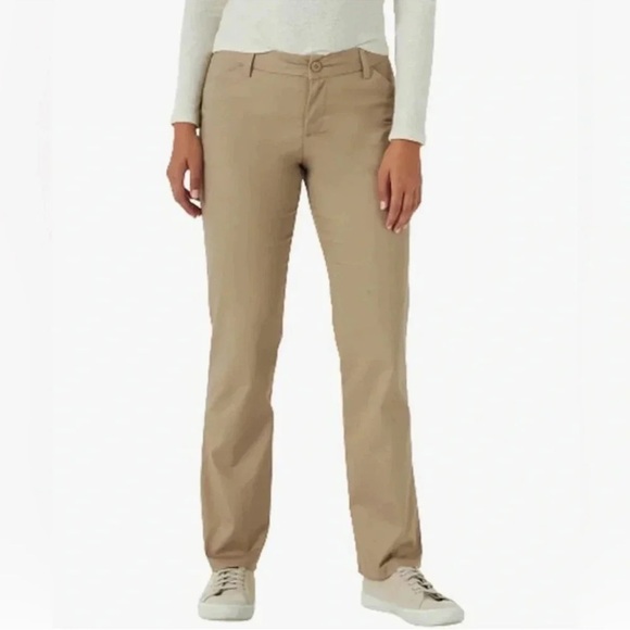 Lee | Straight leg Relaxed Fit Khaki Pants Sz 8  NWT - Picture 1 of 11